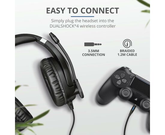 Наушники Trust GXT 488 Forze-G for PS4 Black (23530), изображение 6 Наушники Trust GXT 488 Forze-G for PS4 Black (23530), изображение 6