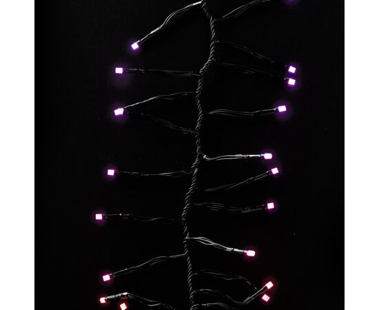 Гирлянда Twinkly Smart LED Cluster RGB, 400, BT + WiFi, Gen II, IP44 кабель ч (TWC400STP-BEU), изображение 10 Гирлянда Twinkly Smart LED Cluster RGB, 400, BT + WiFi, Gen II, IP44 кабель ч (TWC400STP-BEU), изображение 10
