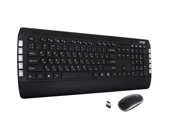 Комплект Ergo KM-850WL Black (KM-850WL), изображение 3 Комплект Ergo KM-850WL Black (KM-850WL), изображение 3