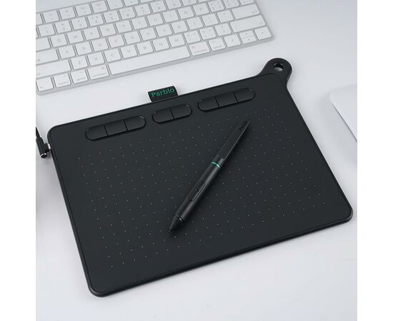 Графический планшет Parblo Ninos M Black (NINOSM), изображение 8 Графический планшет Parblo Ninos M Black (NINOSM), изображение 8