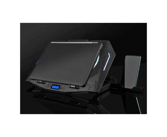 Подставка для ноутбука Modecom SILENT FAN MC-CF-21-RGB (PL-MC-CF-21-RGB), изображение 10 Подставка для ноутбука Modecom SILENT FAN MC-CF-21-RGB (PL-MC-CF-21-RGB), изображение 10
