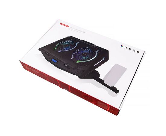 Подставка для ноутбука Modecom SILENT FAN MC-CF-21-RGB (PL-MC-CF-21-RGB), изображение 11 Подставка для ноутбука Modecom SILENT FAN MC-CF-21-RGB (PL-MC-CF-21-RGB), изображение 11