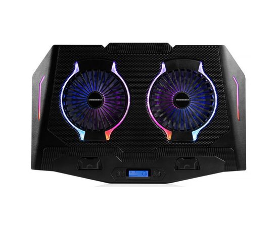 Подставка для ноутбука Modecom SILENT FAN MC-CF-21-RGB (PL-MC-CF-21-RGB), изображение 3 Подставка для ноутбука Modecom SILENT FAN MC-CF-21-RGB (PL-MC-CF-21-RGB), изображение 3