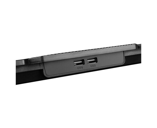 Подставка для ноутбука Modecom SILENT FAN MC-CF-21-RGB (PL-MC-CF-21-RGB), изображение 5 Подставка для ноутбука Modecom SILENT FAN MC-CF-21-RGB (PL-MC-CF-21-RGB), изображение 5