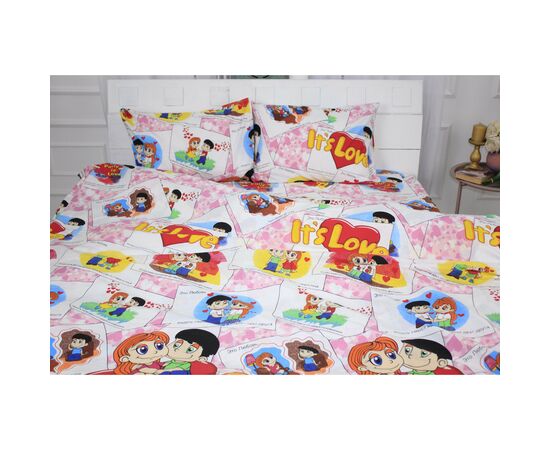 Постельное белье MirSon Бязь Ranforce Elite 17-0109 Love 160х220 (2200004697055), изображение 2