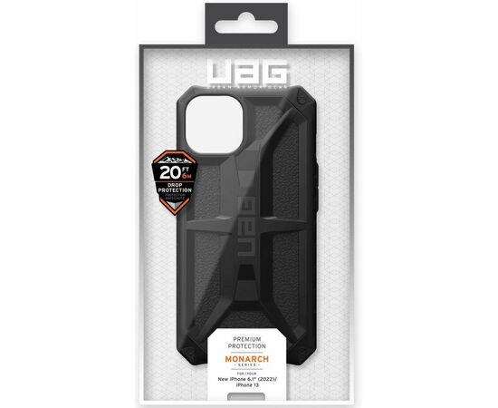 Чехол для моб. телефона Uag Apple iPhone 14 Monarch, Black (114032114040), изображение 11