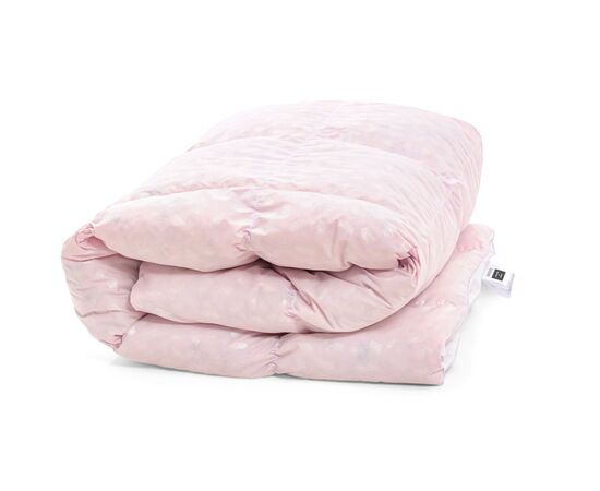 Ковдра MirSon Набір пуховий №2112 Bio-Pink Зима 90% пух ковдра 155х215 + подушка 50х70 м'яка (2200003023312), зображення 5 Ковдра MirSon Набір пуховий №2112 Bio-Pink Зима 90% пух ковдра 155х215 + подушка 50х70 м'яка (2200003023312), зображення 5