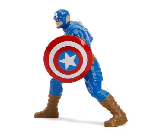 Машина Jada металлическая Марвел Мстители Ford Mustang GT (2006) + фигурка Капитана Америки 1:24 (253225007), изображение 4