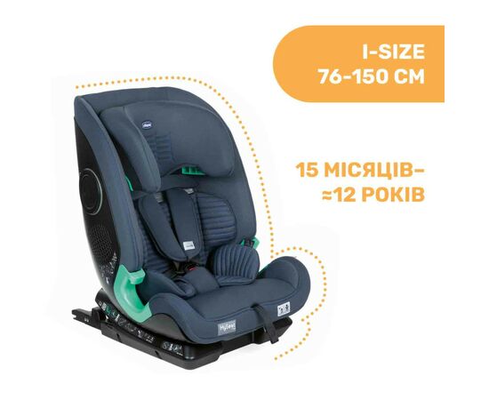 Автокресло Chicco MySeat i-Size Air Синий (79873.87), изображение 2 Автокресло Chicco MySeat i-Size Air Синий (79873.87), изображение 2