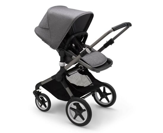 Коляска Bugaboo 2 в 1 Fox 3 Graphite - Grey Melange (2306010001), изображение 10 Коляска Bugaboo 2 в 1 Fox 3 Graphite - Grey Melange (2306010001), изображение 10