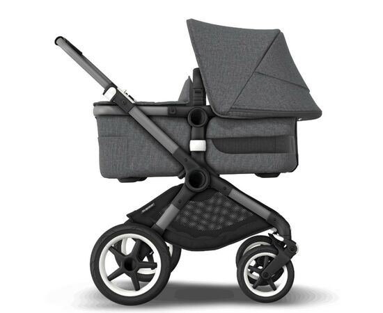 Коляска Bugaboo 2 в 1 Fox 3 Graphite - Grey Melange (2306010001), изображение 3 Коляска Bugaboo 2 в 1 Fox 3 Graphite - Grey Melange (2306010001), изображение 3