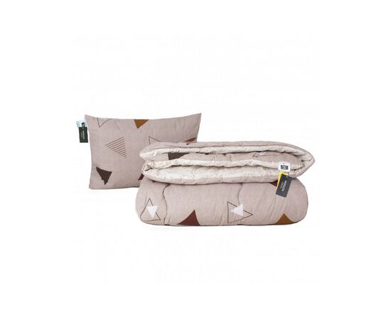 Ковдра MirSon Набір Tencel Зима №3070 Color Fun Line Geometry (ковдра + подушка середня) 140х205+50х70 (2200004815022)