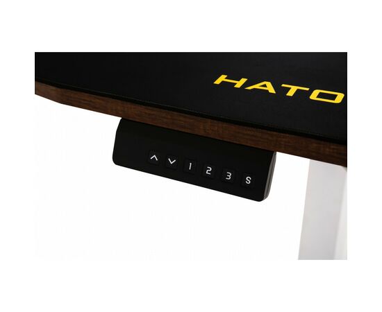 Компьютерный стол Hator Vast PRO Wallnut/White (HTD-051), изображение 9 Компьютерный стол Hator Vast PRO Wallnut/White (HTD-051), изображение 9