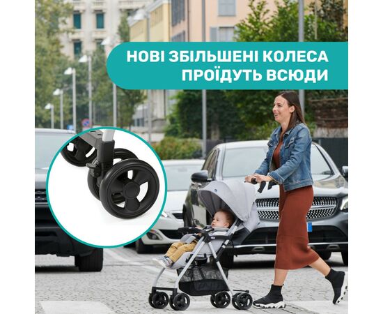 Коляска Chicco Ohlala 3 Черная (79733.51), изображение 5