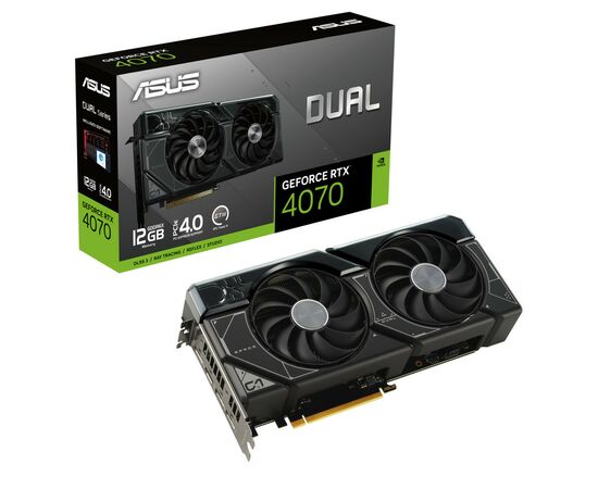 Відеокарта ASUS GeForce RTX4070 12Gb DUAL (DUAL-RTX4070-12G)