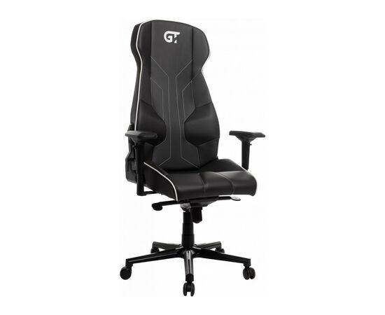 Кресло игровое GT Racer X-8007 Black/White, изображение 2 Кресло игровое GT Racer X-8007 Black/White, изображение 2