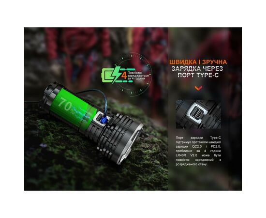Фонарь Fenix LR40R V2.0 (LR40RV20), изображение 10 Фонарь Fenix LR40R V2.0 (LR40RV20), изображение 10