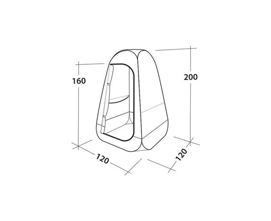 Палатка Easy Camp Little Loo Granite Grey 120427 (929595), изображение 12 Палатка Easy Camp Little Loo Granite Grey 120427 (929595), изображение 12