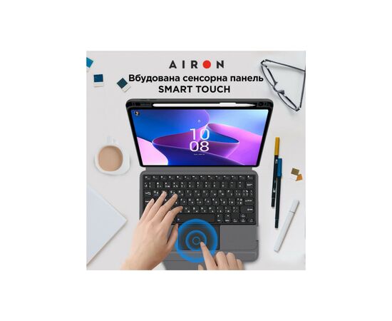 Чохол до планшета AirOn Premium Lenovo Tab M10 Plus 3Gen 2022 10.6" with Keyboard (4822352781100), зображення 7 Чохол до планшета AirOn Premium Lenovo Tab M10 Plus 3Gen 2022 10.6" with Keyboard (4822352781100), зображення 7