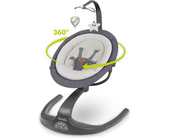 Кресло-качалка Lionelo Rina grey concrete (LO-RINA GREY CONCRETE), изображение 4 Кресло-качалка Lionelo Rina grey concrete (LO-RINA GREY CONCRETE), изображение 4