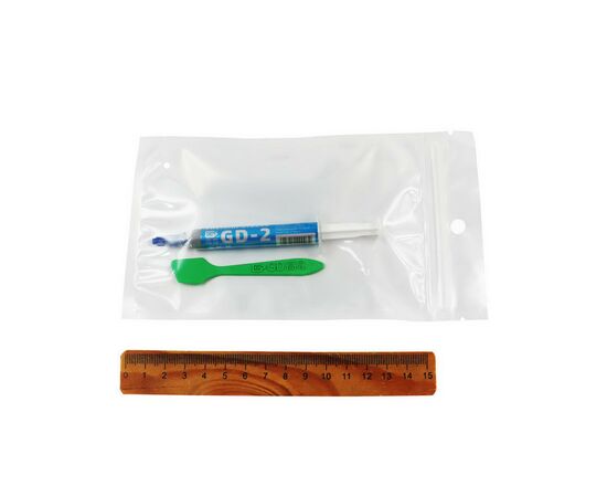 Термопаста GD GD-2 3г (GD-2-BA3), изображение 6 Термопаста GD GD-2 3г (GD-2-BA3), изображение 6