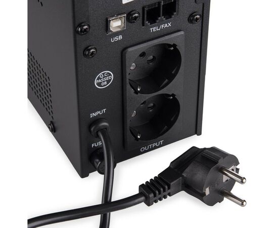Источник бесперебойного питания Vinga LED 800VA metal case with USB (VPE-800MU), изображение 10 Источник бесперебойного питания Vinga LED 800VA metal case with USB (VPE-800MU), изображение 10