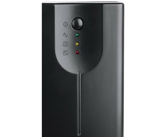 Источник бесперебойного питания Vinga LED 800VA metal case with USB (VPE-800MU), изображение 3 Источник бесперебойного питания Vinga LED 800VA metal case with USB (VPE-800MU), изображение 3