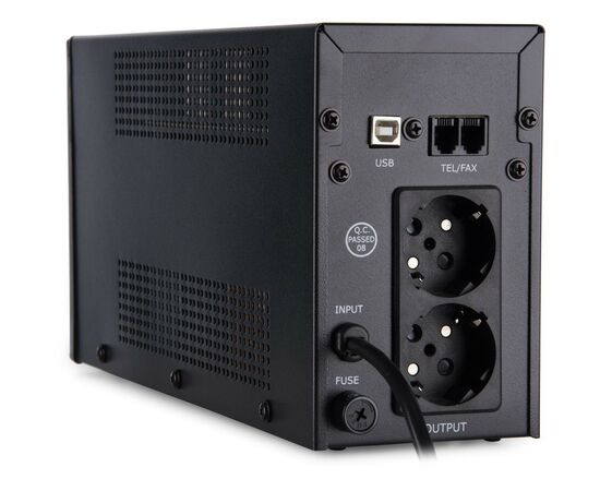 Источник бесперебойного питания Vinga LED 800VA metal case with USB (VPE-800MU), изображение 5 Источник бесперебойного питания Vinga LED 800VA metal case with USB (VPE-800MU), изображение 5