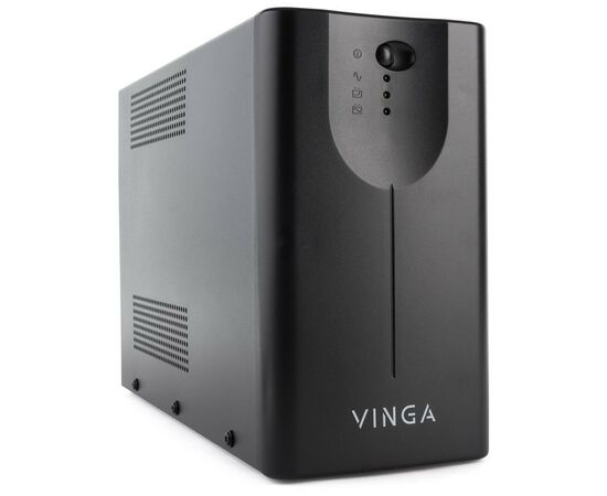 Источник бесперебойного питания Vinga LED 800VA metal case with USB (VPE-800MU), изображение 6 Источник бесперебойного питания Vinga LED 800VA metal case with USB (VPE-800MU), изображение 6