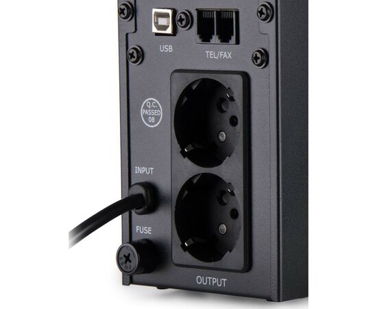 Источник бесперебойного питания Vinga LED 800VA metal case with USB (VPE-800MU), изображение 8 Источник бесперебойного питания Vinga LED 800VA metal case with USB (VPE-800MU), изображение 8
