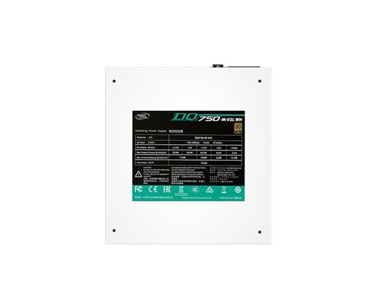 Блок питания Deepcool 750W (DQ750-M-V2L WH), изображение 7 Блок питания Deepcool 750W (DQ750-M-V2L WH), изображение 7