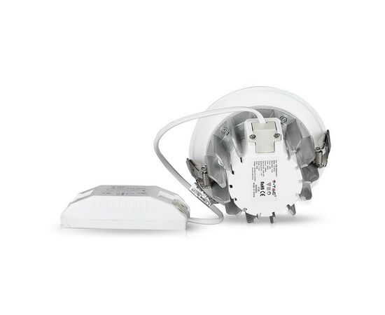 Світильник V-TAC LED 10W, SKU-1272, 230V, 6.4K, 1200Lm (3800157611947), зображення 6 Світильник V-TAC LED 10W, SKU-1272, 230V, 6.4K, 1200Lm (3800157611947), зображення 6