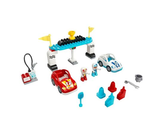 Конструктор LEGO Duplo Гоночные машины 44 детали (10947), изображение 11 Конструктор LEGO Duplo Гоночные машины 44 детали (10947), изображение 11