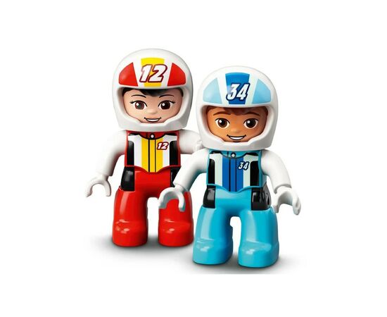 Конструктор LEGO Duplo Гоночные машины 44 детали (10947), изображение 4 Конструктор LEGO Duplo Гоночные машины 44 детали (10947), изображение 4