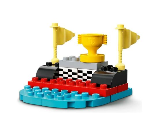 Конструктор LEGO Duplo Гоночные машины 44 детали (10947), изображение 5 Конструктор LEGO Duplo Гоночные машины 44 детали (10947), изображение 5