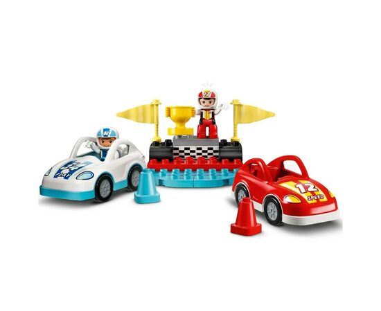 Конструктор LEGO Duplo Гоночные машины 44 детали (10947), изображение 7 Конструктор LEGO Duplo Гоночные машины 44 детали (10947), изображение 7