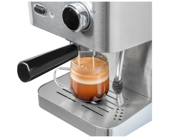 Рожковая кофеварка эспрессо Sencor SES 4010SS, изображение 4 Рожковая кофеварка эспрессо Sencor SES 4010SS, изображение 4