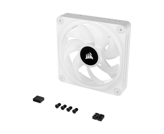 Кулер для корпуса Corsair iCUE Link QX120 RGB PWM White (CO-9051005-WW), изображение 8 Кулер для корпуса Corsair iCUE Link QX120 RGB PWM White (CO-9051005-WW), изображение 8