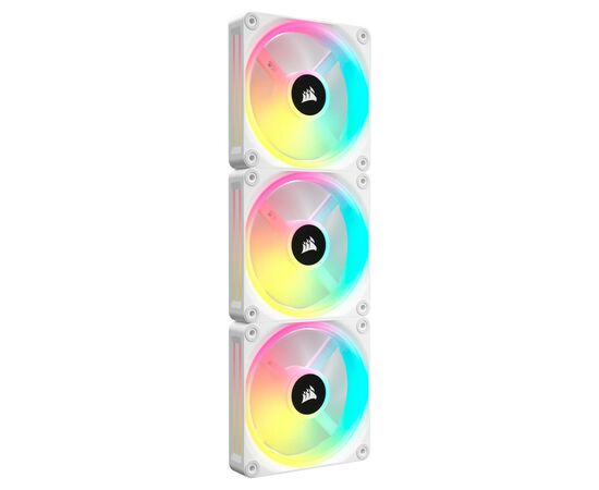Кулер для корпуса Corsair iCUE Link QX120 RGB PWM White (CO-9051005-WW), изображение 9 Кулер для корпуса Corsair iCUE Link QX120 RGB PWM White (CO-9051005-WW), изображение 9