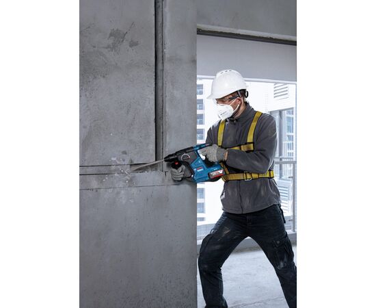 Перфоратор Bosch GBH 187-LI Professional 18 В, SDS-Plus, 2.4 Дж, 980 об/мин (без АКБ и ЗУ) (0.611.923.020), изображение 5 Перфоратор Bosch GBH 187-LI Professional 18 В, SDS-Plus, 2.4 Дж, 980 об/мин (без АКБ и ЗУ) (0.611.923.020), изображение 5