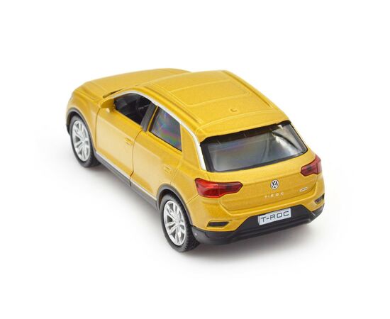 Машина Techno Drive Volkswagen T-Roc 2017 золотой (250345U), изображение 5 Машина Techno Drive Volkswagen T-Roc 2017 золотой (250345U), изображение 5