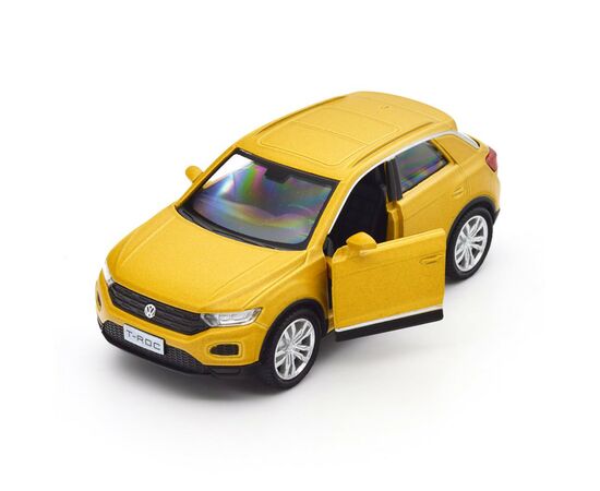 Машина Techno Drive Volkswagen T-Roc 2017 золотой (250345U), изображение 9 Машина Techno Drive Volkswagen T-Roc 2017 золотой (250345U), изображение 9