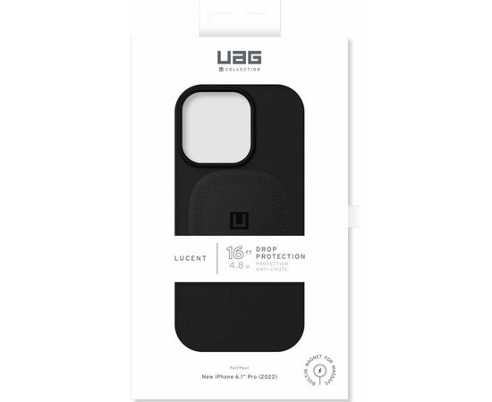 Чехол для моб. телефона Uag [U] Apple iPhone 14 Pro Lucent 2.0 Magsafe, Black (114078314040), изображение 12