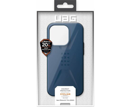 Чохол до моб. телефона Uag Apple iPhone 14 Pro Civilian, Mallard (114042115555), зображення 11 Чохол до моб. телефона Uag Apple iPhone 14 Pro Civilian, Mallard (114042115555), зображення 11