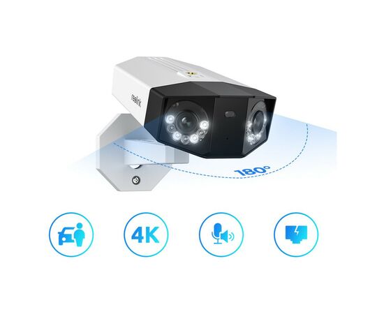 Камера видеонаблюдения Reolink Duo 2 POE, изображение 2 Камера видеонаблюдения Reolink Duo 2 POE, изображение 2