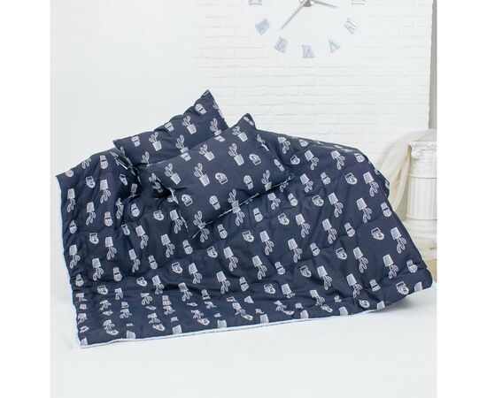 Одеяло MirSon Набор Tencel Зима №3701 Print Line Thomas (одеяло + 2 подушки средние) 220х240+2х50х70 (2200004848457), изображение 3 Одеяло MirSon Набор Tencel Зима №3701 Print Line Thomas (одеяло + 2 подушки средние) 220х240+2х50х70 (2200004848457), изображение 3