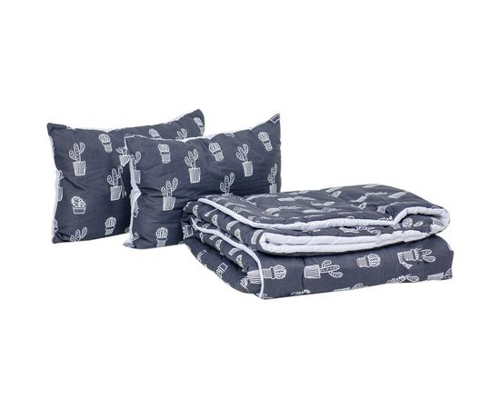 Ковдра MirSon Набір Tencel Зима №3701 Print Line Thomas (ковдра + 2 подушки середні) 220х240+2х50х70 (2200004848457)