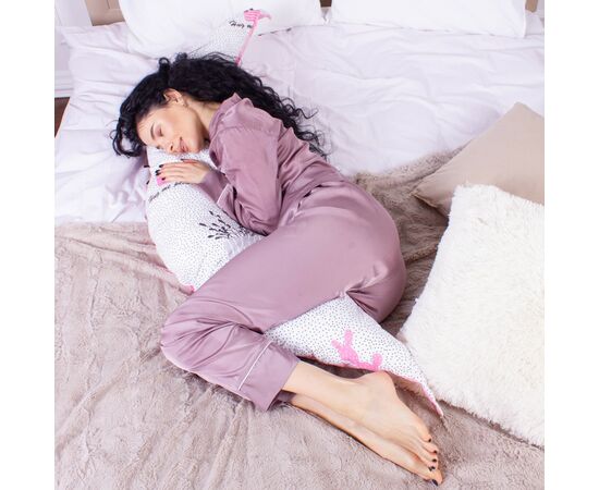 Подушка MirSon для беременных и кормления №8309 Print Line 17-0498 Magnificent Бязь 30х170х20 см (2200006200345), изображение 5 Подушка MirSon для беременных и кормления №8309 Print Line 17-0498 Magnificent Бязь 30х170х20 см (2200006200345), изображение 5