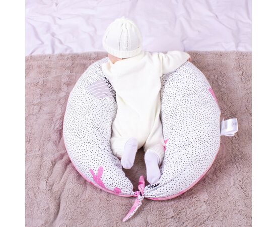 Подушка MirSon для беременных и кормления №8309 Print Line 17-0498 Magnificent Бязь 30х170х20 см (2200006200345), изображение 8 Подушка MirSon для беременных и кормления №8309 Print Line 17-0498 Magnificent Бязь 30х170х20 см (2200006200345), изображение 8