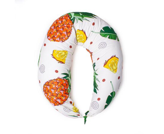 Подушка MirSon для беременных и кормления №8328 Print Line 17-0263 Ananas Бязь 30х170х20 см (2200006200536), изображение 2 Подушка MirSon для беременных и кормления №8328 Print Line 17-0263 Ananas Бязь 30х170х20 см (2200006200536), изображение 2